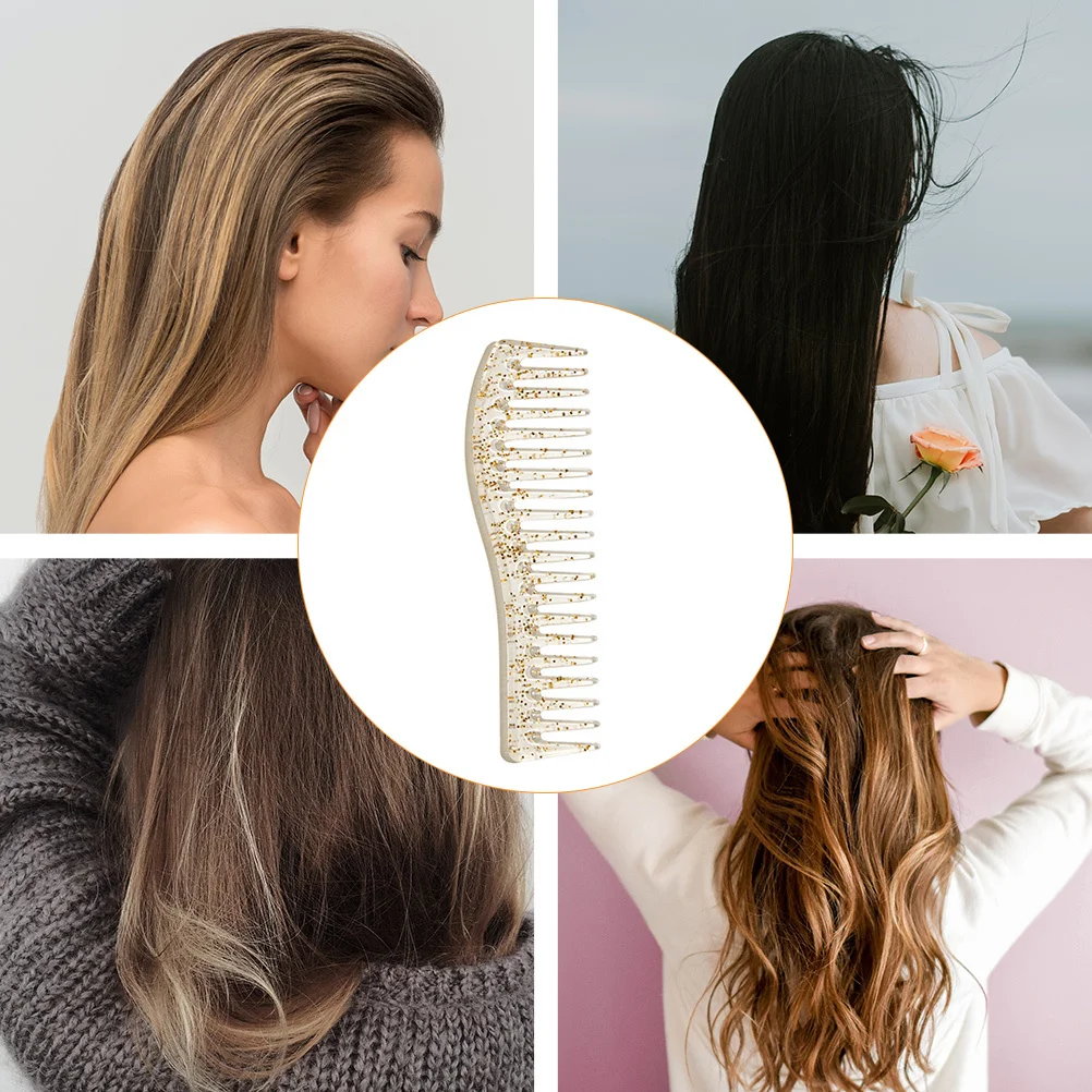 

3Pcs Smooth Round Teeth Anti-Static Comb for Long Short Straight Curly Hair Styling Tool Home Salon Supply Gift Choice