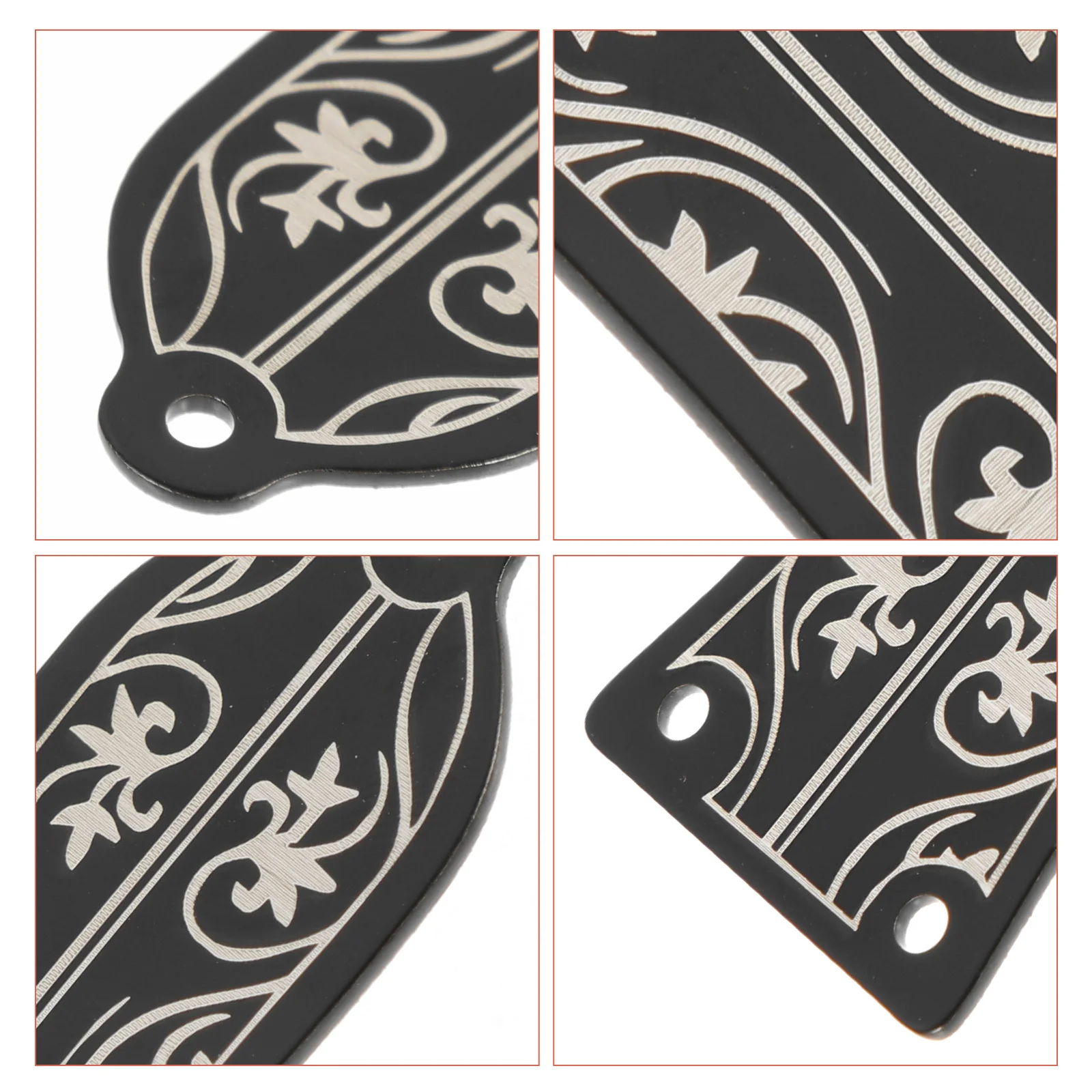 

Guitar Metal Truss Rod Cover Durable Iron Replacement Part Smooth Texture Ergonomic Guitar Parts Metal Truss Rod Cover