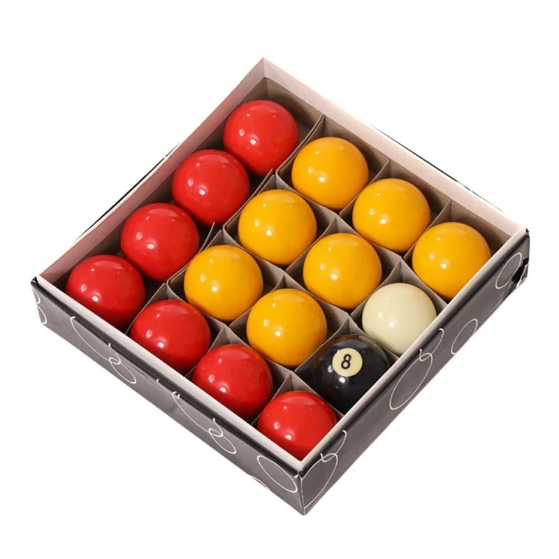 

Popular Sell Premium Red and Yellow Billiard Pool Snooker Ball 50.8mm 2 Inch Size for Sale