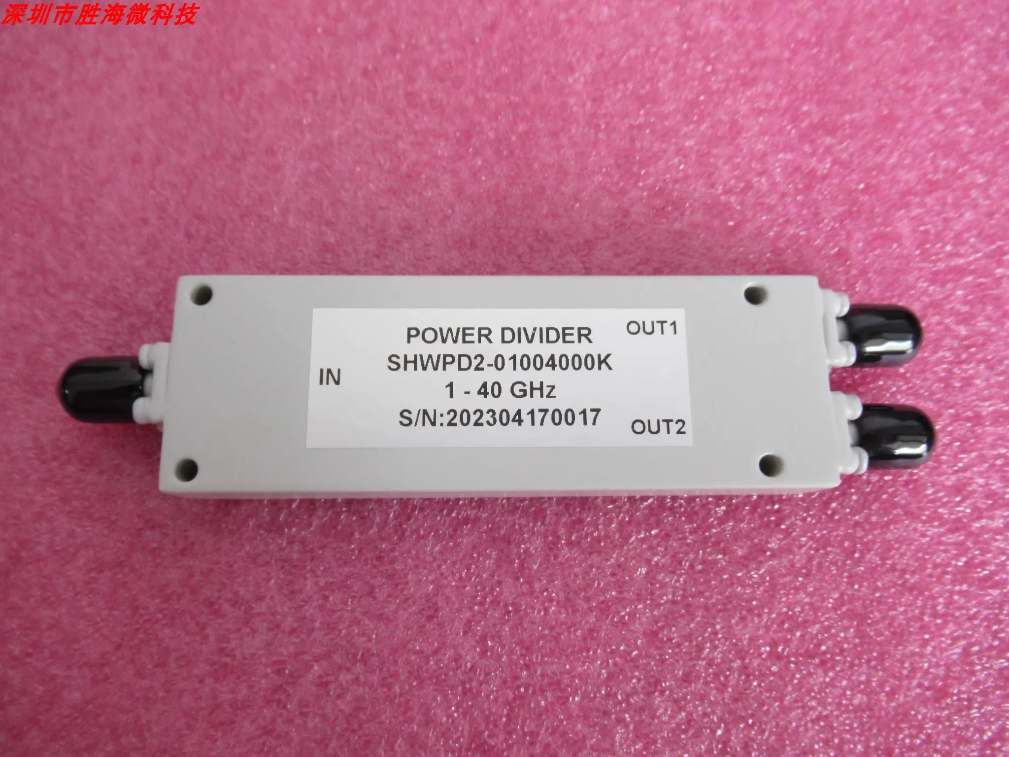 100KHz-1GHz 1-40G 26.5G 1-18G SMA um ponto dois, divisor de potência de microtira RF