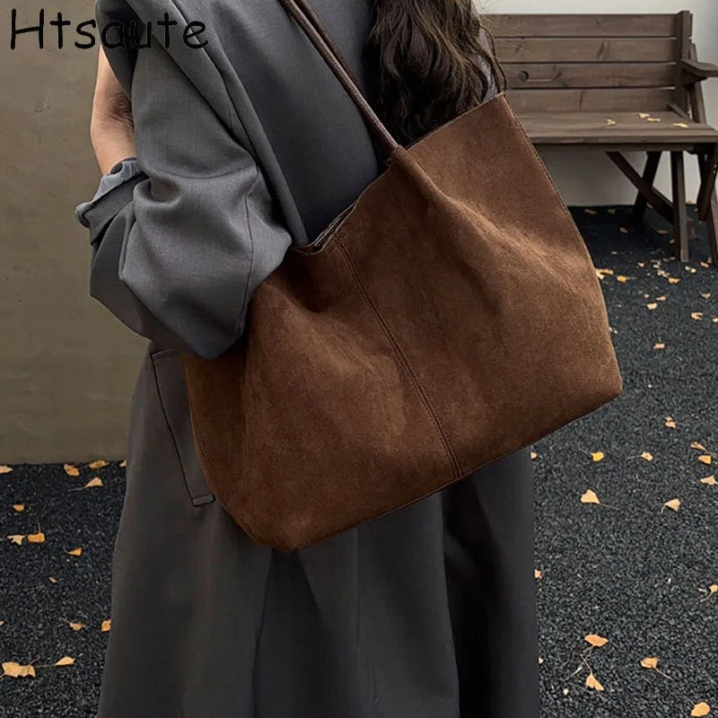 

Vintage Shoulder Shopper Bags for Women Large Handbag Woman Tote Bag Designer Female Handbags Purses Bolsas with a small bag