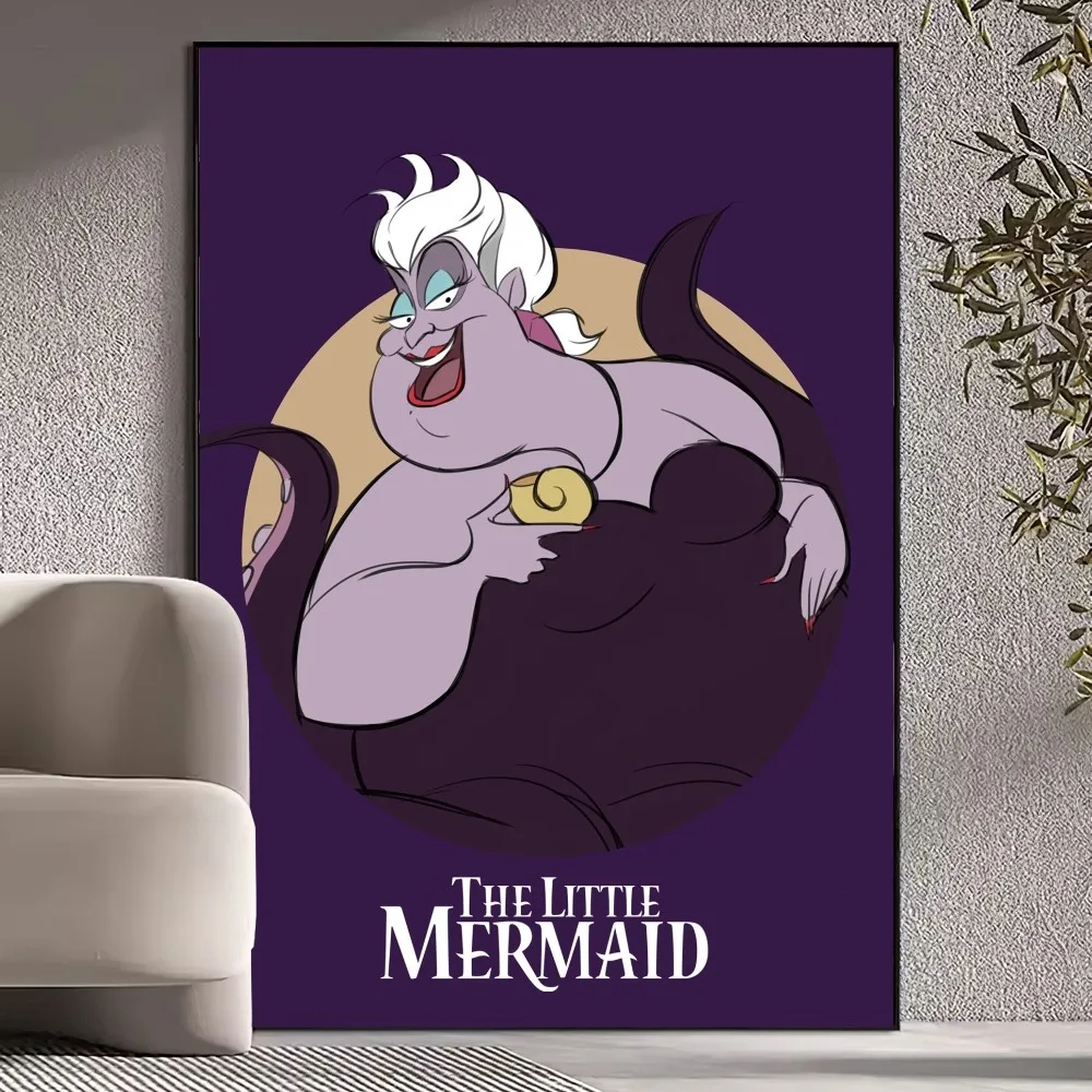 MINISO Disney Villain Cartoon Poster Prints Wall Pictures Living Room Home Decoration