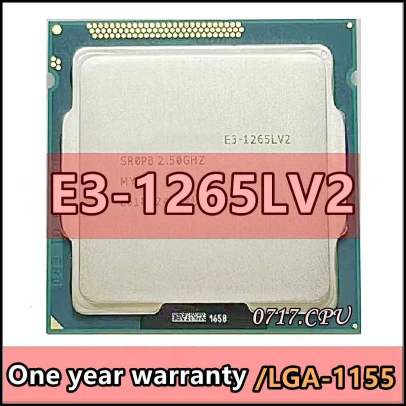 E3-1265L v2 E3 1265Lv2 E3 1265L v2 E3-1265LV2 SR0PB 2.5 GHz Quad-Core แปด-Core 45W CPU โปรเซสเซอร์ LGA 1155