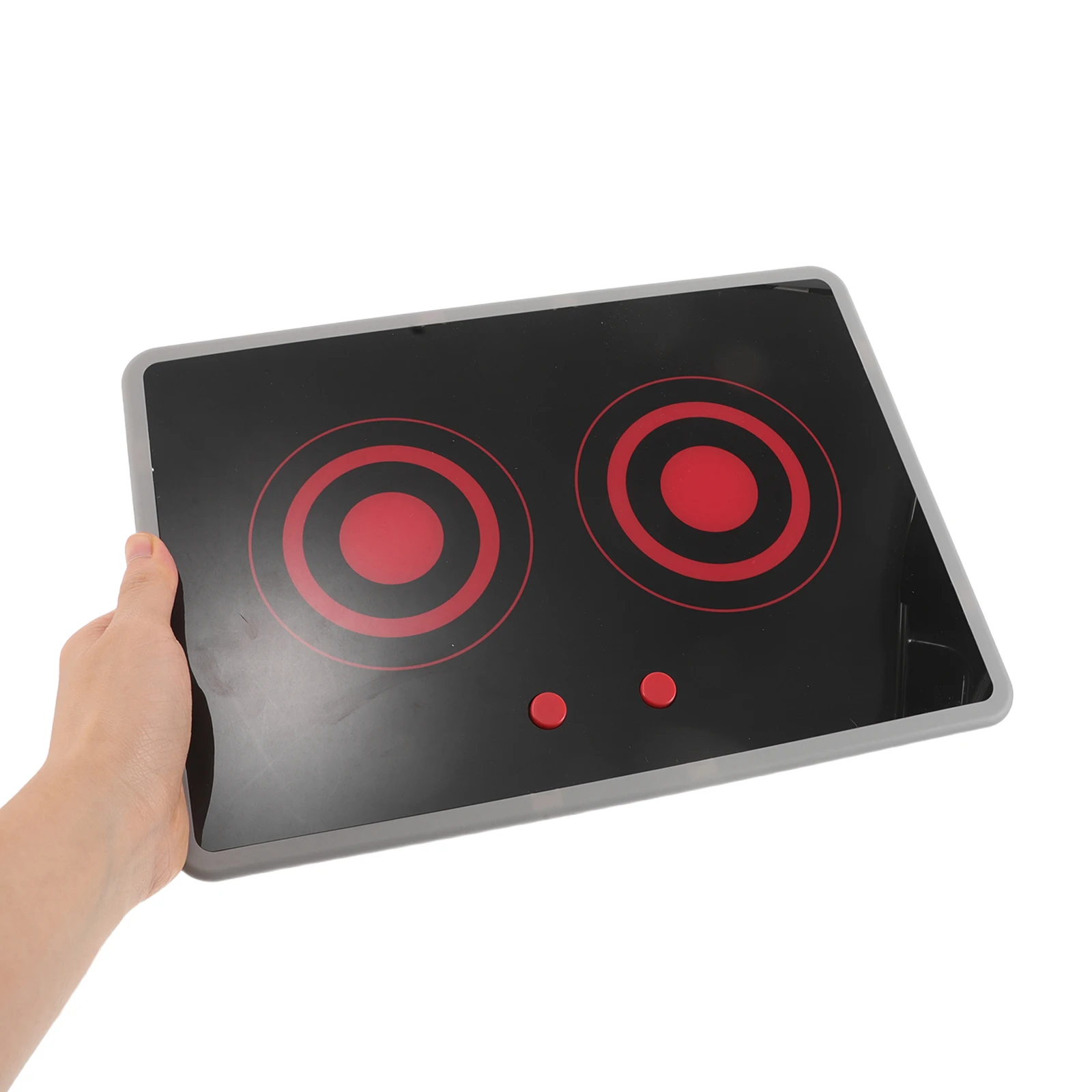 Poêle à Induction réaliste pour enfants, effets de lumière sonores interactifs, accessoires de jeu de simulation portables, cuisine sûre pour tout-petits