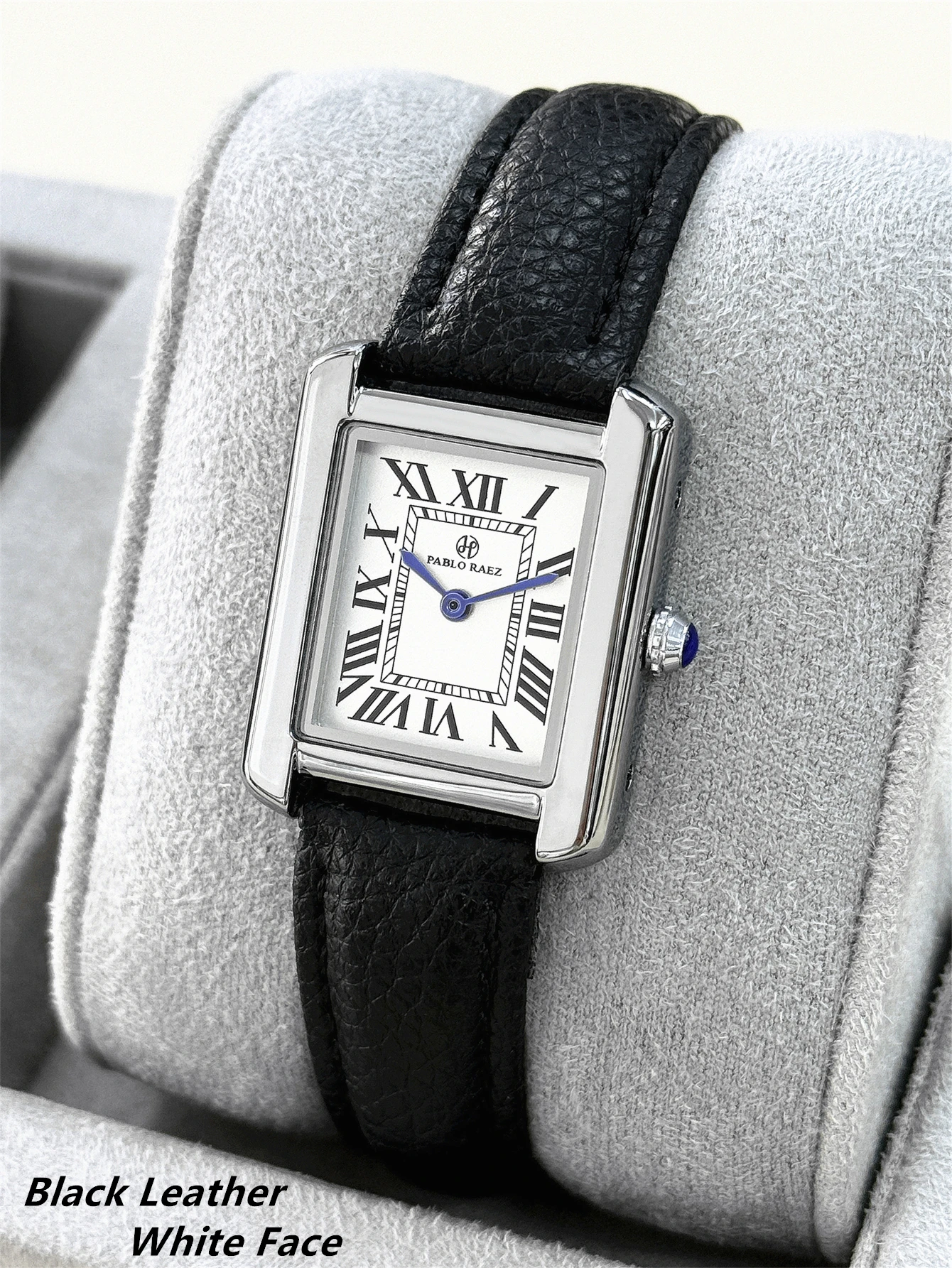 PABLO RAEZ Brand Watch Women Business Retro High-End Steel Strap Leather Waterproof Female Fashion Quartz Clock Watches Has Box
