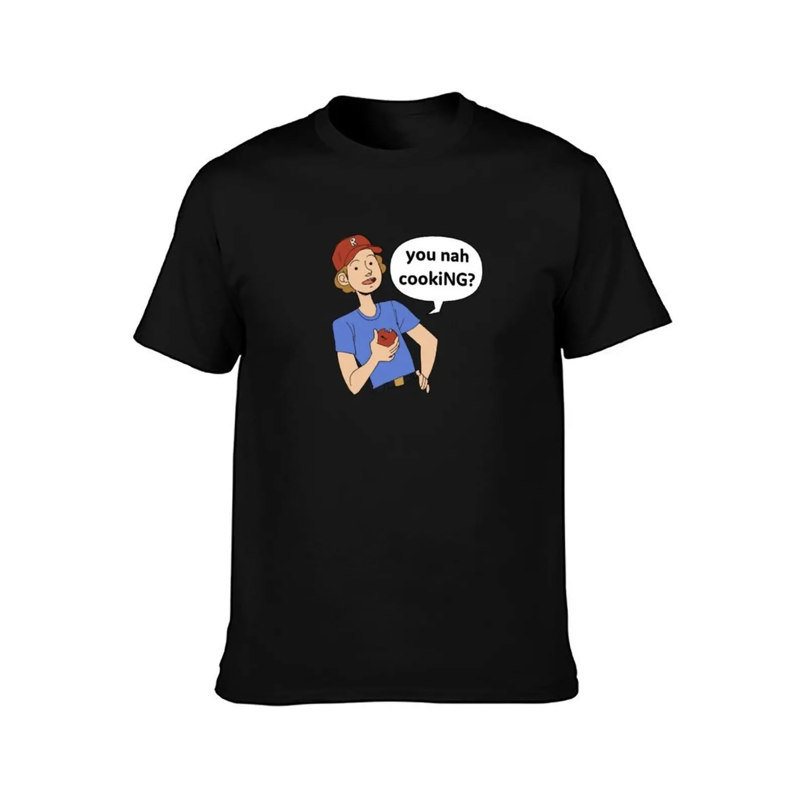 G.I. Joe - You Nah Cooking T-Shirt, Summer Casual Cotton Tee, Oversized Streetwear Tops, Vintage Graphic Print, Unisex Men Women