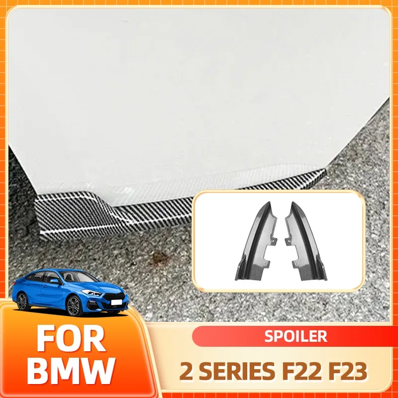 

Glasses Holder Hot Car Rear Bumper Lip Diffuser Side Splitter Spoiler Body Kit For BMW 2 Series F22 F23 M Sport 2015 2016 201