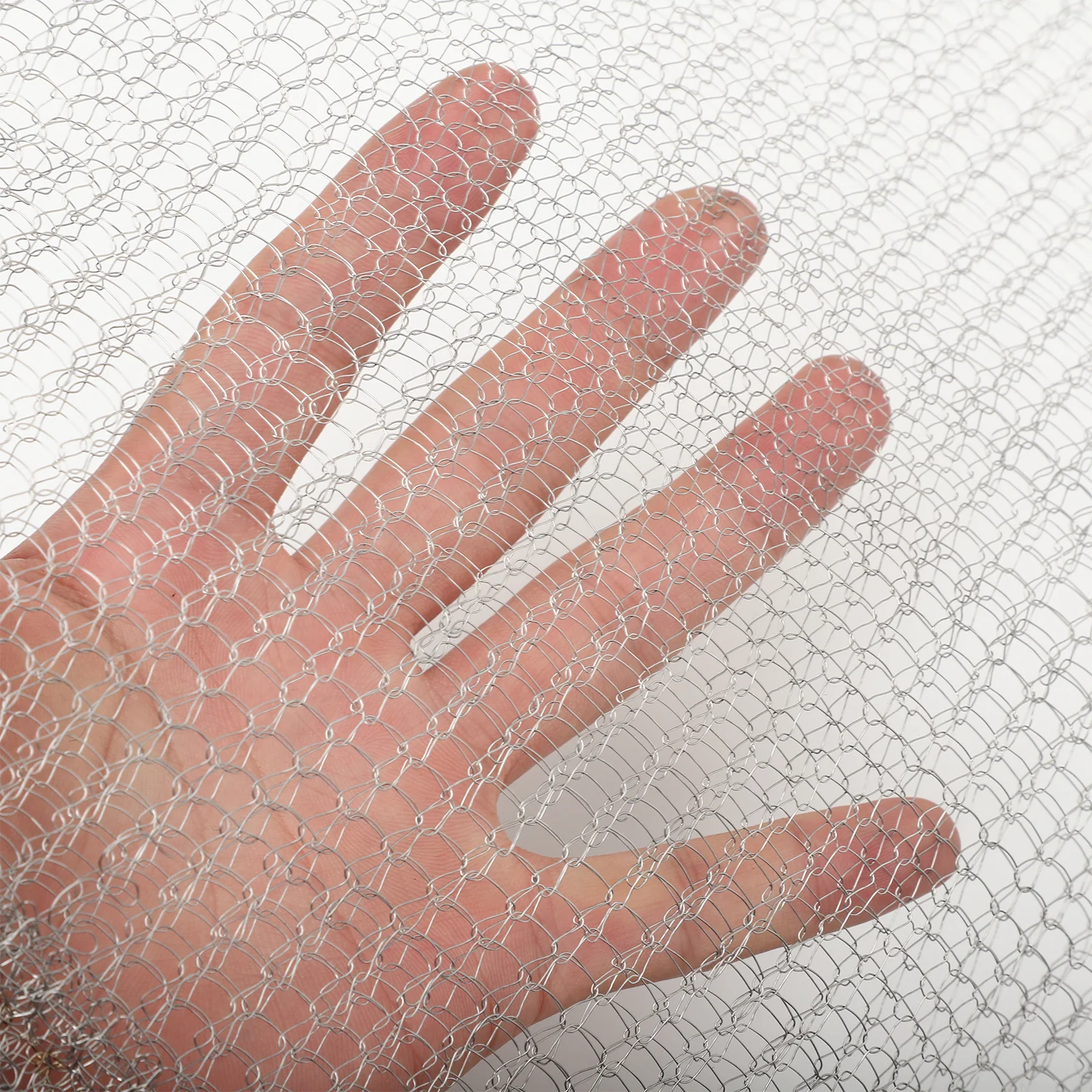 

3Pcs Metal Mesh Pouches Flower Root Protectors Durable Rustproof Foldable Design Gardening Fittings Plant Root Protection Basket