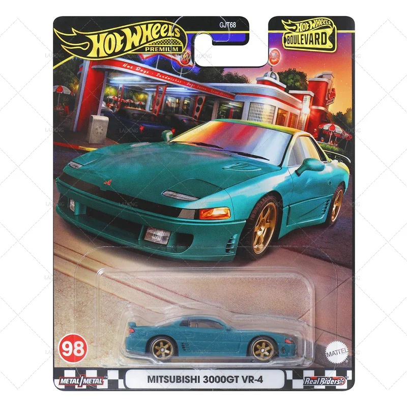 Original Hot Wheels Premium Car Boulevard Toys for Boys 1/64 Diecast Toyota Supra Fiat Modificado Mitsubishi Nissan Lamborghini