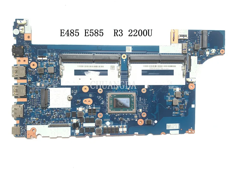 CPU:Ryzen 3 R3-2200  EE485/EE585 NM-B531 for Lenovo ThinkPad E585 (Type 20KV) Laptop Motherboard  02DC235  01LW786 01LW789