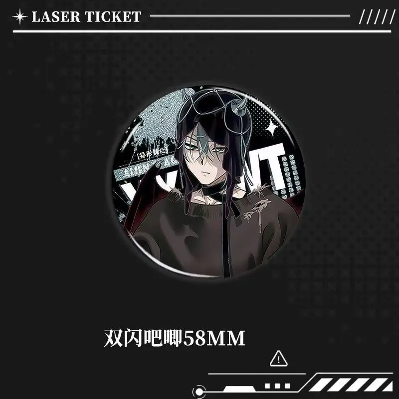 Badge, Emblème, Broche, Pendentif de 58mm pour Cosplay Anime Alien Stage Ivan Till Sua Mizi Luka Hyuna, thème Anges et Démons, style Dessin Animé