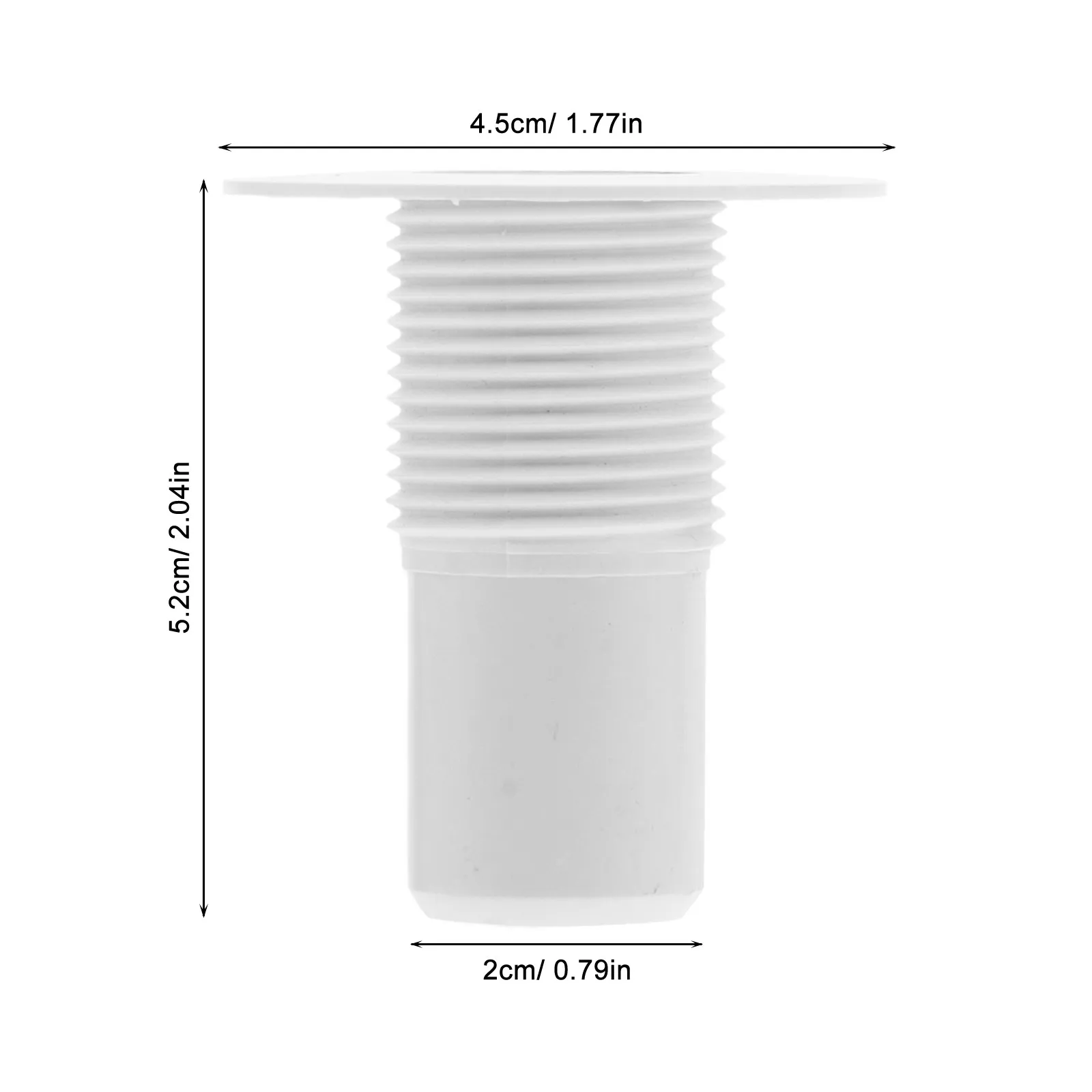 2Sets Freezer Drain Hole Stoppers Plastic Flexible Leak Proof Chest Refrigerator Drain Plug Replacement Seal Accessories