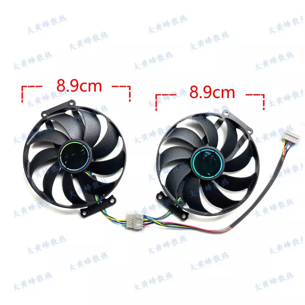 New Cooling Fan for ASUS GTX1660 GTX1660S GTX1660ti RTX2060 RTX2060S RTX2070 DUAL Graphics Video Card