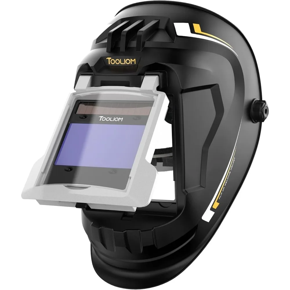 

US Shipping Auto Darkening Welding Helmet True Color1 Flip Front Large Viewing 3.94x2.34 Mask for TIG MIG Stick