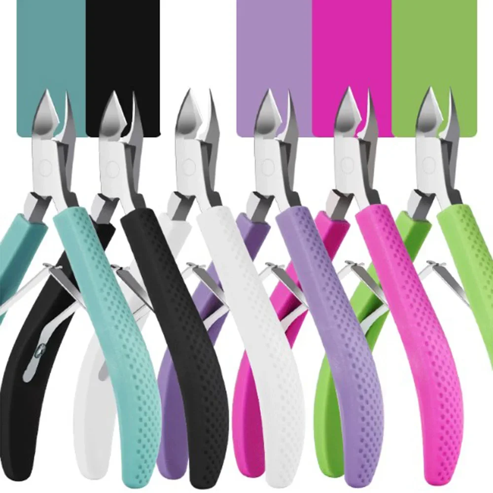 

1 шт., ножницы для кутикулы, кусачки для ногтей, ножницы для вросших ногтей из нержавеющей стали, инструмент для удаления омертвевшей кожи, маникюрный резак для паронихии, ногти