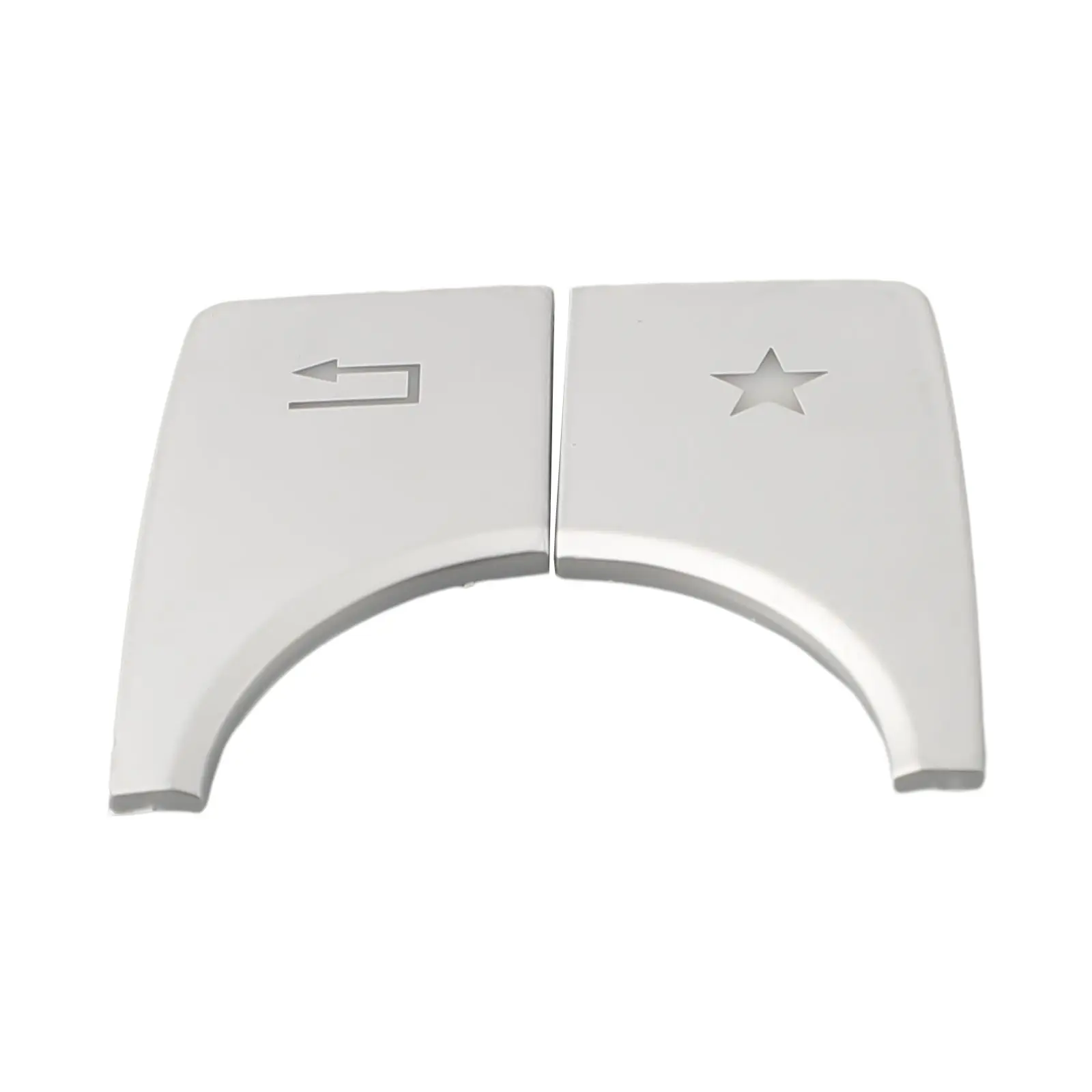 For Mercedes Center Console Multimedia Button Trim Perfect Fitment Easy Installation ABS Plastic Material Not Specified Size