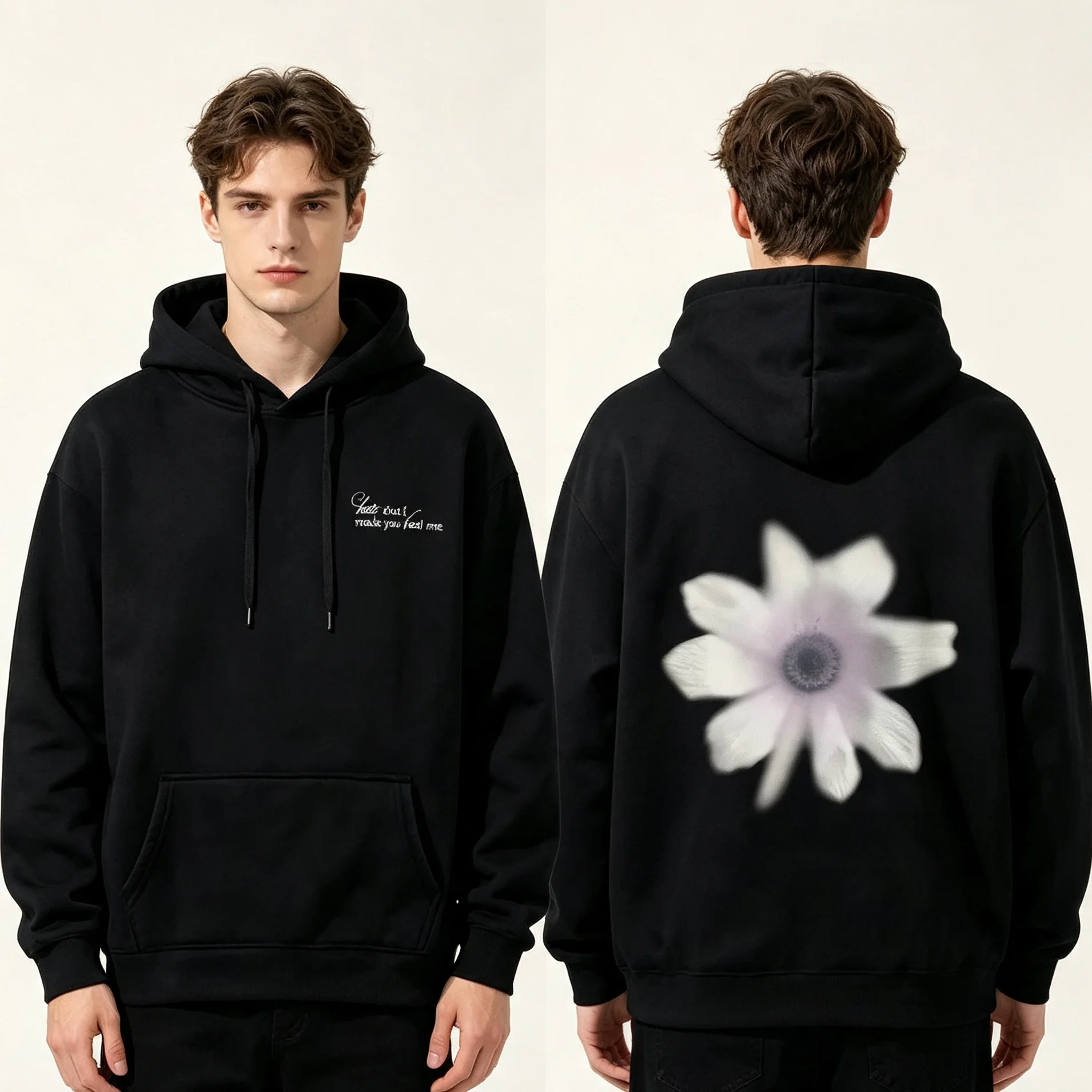 Hate That I Made You Love Me Flower Hoodie Ariana Grande Merch Sweatshirts High Street Fashion Women Men Pullovers Y2K Sudaderas