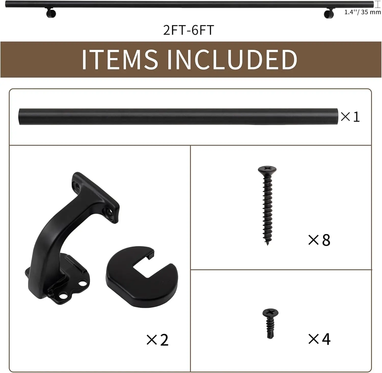 درابزين الدرج الداخلي الحديث من الألومنيوم مع دعامات تثبيت على الحائط ودعامات سبائك الزنك لسلامة سطح السفينة والمنحدر #3