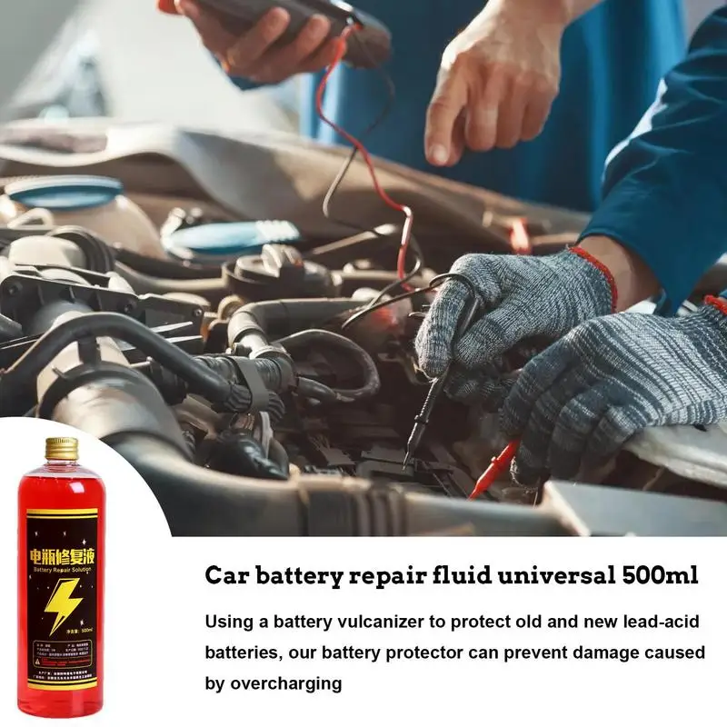 500ml Battery Repair Liquid Safety Battery Restore Liquid Repair Fluid  Repair Liquid Solution For Efficient Repair Extends