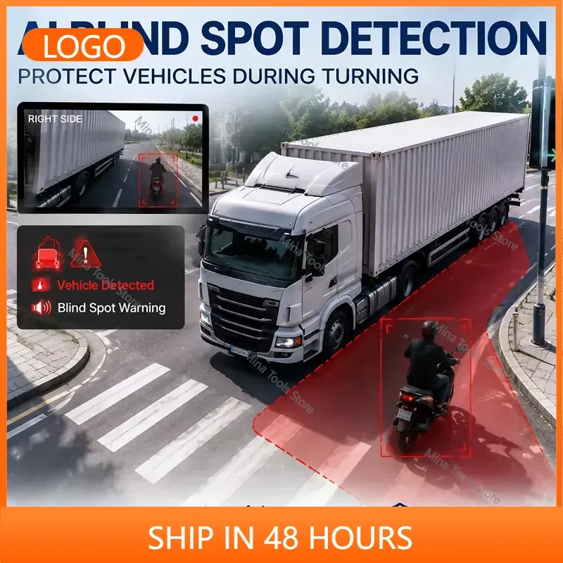 8CH 1080P H.264/H265 4G WiFi Car/Truck Mobile DVR ADAS DMS BSD AI 4TB HDD Max 1TB SD Fleet Management System