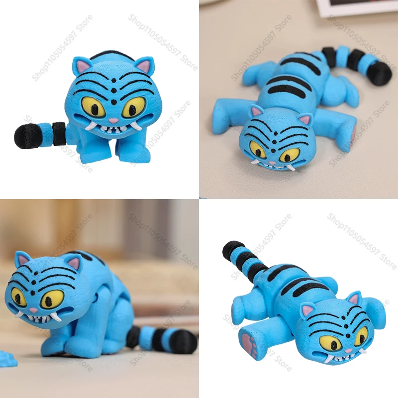 ثلاثية الأبعاد مطبوعة Kpop شيطان الصيادين الفتيات أنيمي فيلم ديربي لطيف النمر عمل لعبة مجسمة لمحبي الهدايا #1