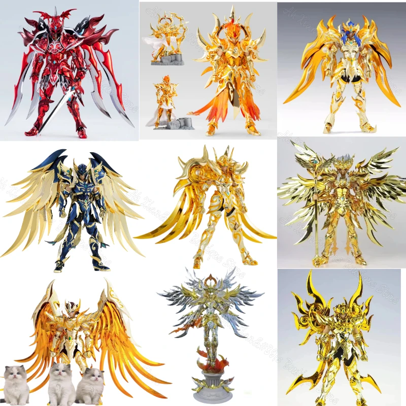 

Toypoint Saint Seiya Myth Cloth EXM Zeus Ares Apollo Sagittarius Aries Leo SOG Totem/Object Gold Zodiac Knights Action Figure I