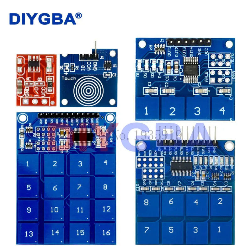 TTP223/TTP224/TTP22… - image