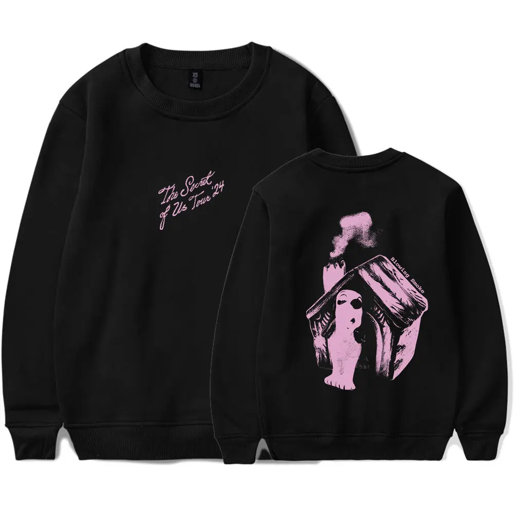 Gracie Abrams The Secret of Us Tour 24 Crewneck Sweatshirts Women Men Long Sleeve Fashion Pullover Clothes