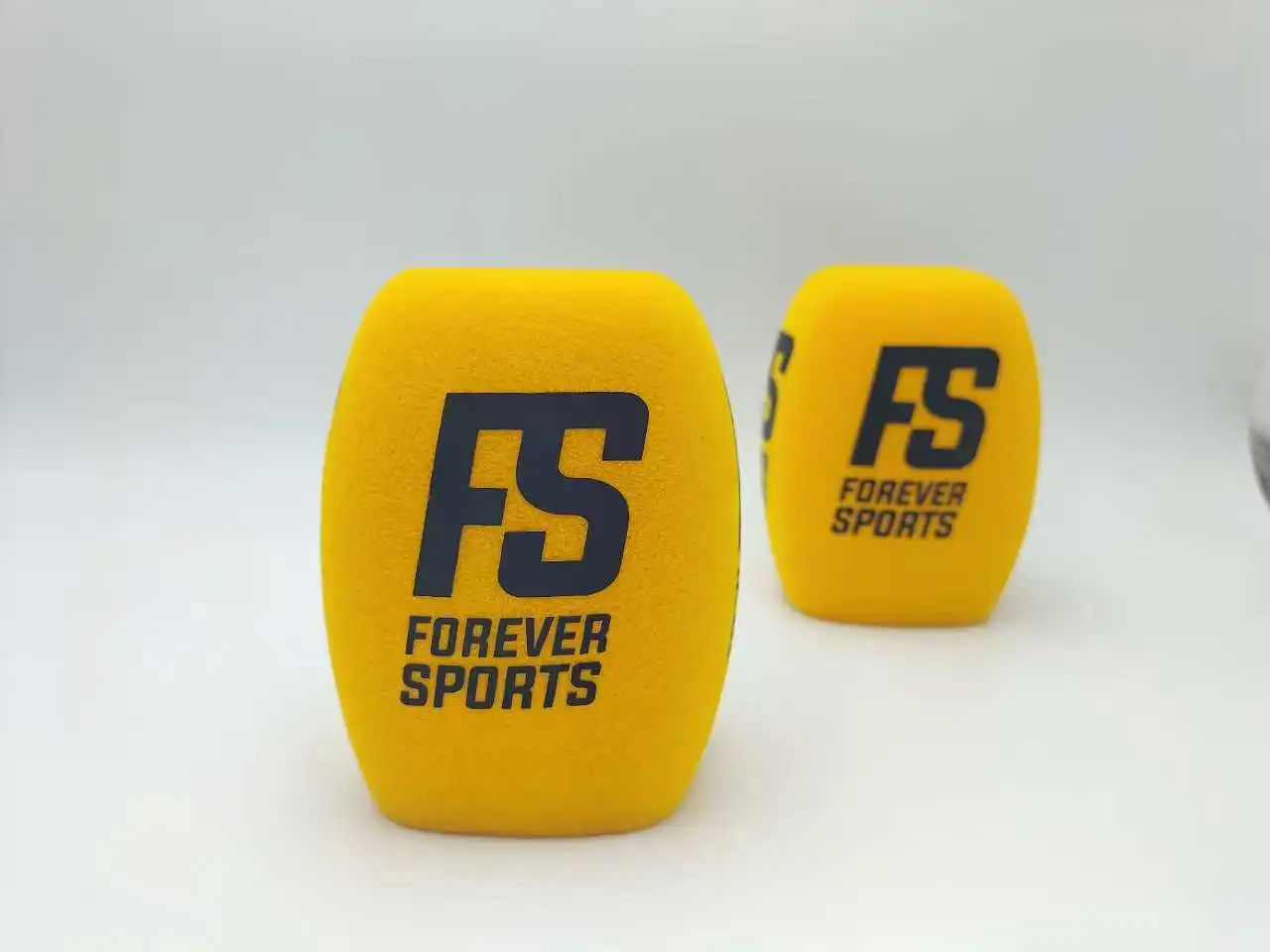 AOSHEN Square Microphone Foam Making Your Brand Logo Cover Windscreen Custom Your LOGO Espumas Para Micrófono Personalizadas
