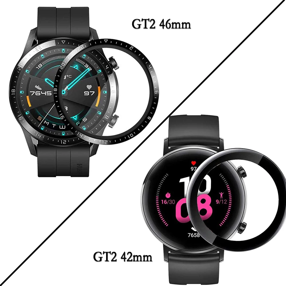 For Huawei Watch GT2 42/46mm 3D Curved Composite Film 1/2/3/5pcs Ultra-thin Premium Screen Protector Films Waterproof Watch Film - Image 2