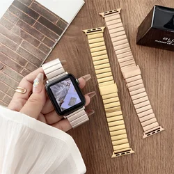 Metal Bracelet for Apple Watch Ultra 49mm 40mm 44mm 38/42/41mm/45mm Stainless Steel 45 mm Band Iwatch Serie 8 6 5 4 3 Se 7 strap