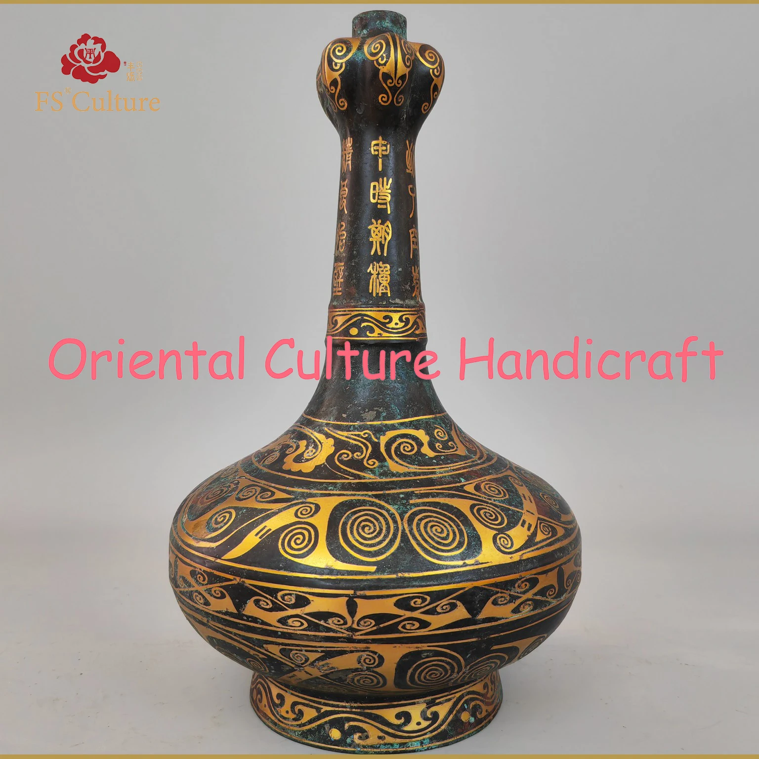 

Imitation Of Chinese Han Dynasty Bronzes, Wine Storage Vessels, Collectibles, Exquisite Handicrafts, Office Or Home Decoration