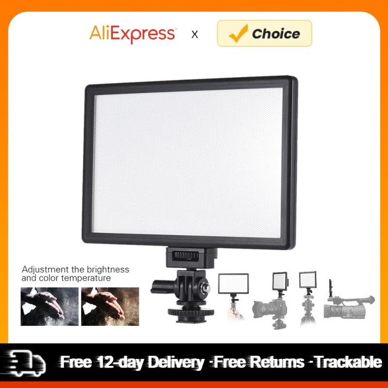 

Профессиональная ультратонкая фотография Φ с регулируемой яркостью, максимальная яркость 987LM 3300K-5600K CRI95 +