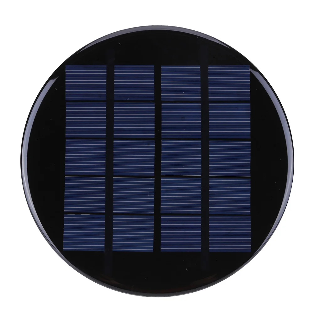 120MM Mini Solar Panel 1.1W 5V Portable Solar Cell Panel Phone Power Bank DIY Solar Toy Solar Cell Charger for 3.7-5V Light