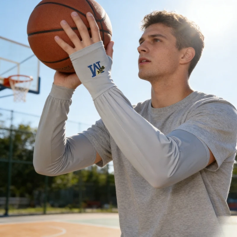 

Men's Ice Silk Fiber Breathable Quick Drying Sleeve Cover - Lightweight and Elastic Design Suitable for Outdoor Sports