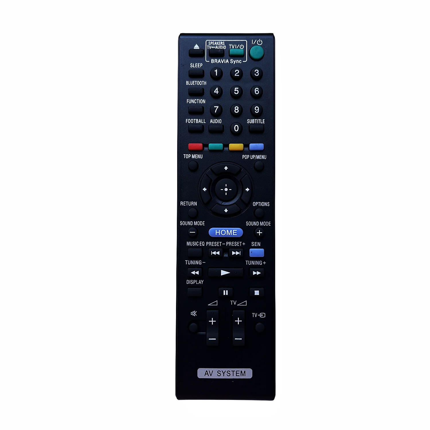 Remote Control Replacement for Sony Blu-ray Disc DVD Home Theatre System BDV-E6100 BDV-E4100 BDV-E3100 BDV-E2100 BDVE6100