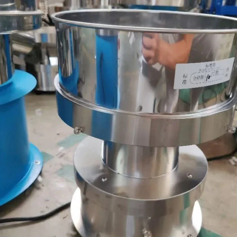 Electric Vibrating Screen Powder Filter Vibration Screening Machine Stainless Steel Diameter 30MM Sieve Optional Aperture