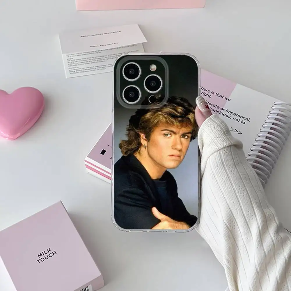 Singer G-George Michael Unique Cell Mobile Phone Shell Cover Case For iPhone 11,12,13,14,15,16,17 Air Pro Max Mini Plus