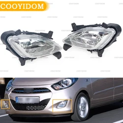 Car DRL Driving light  Front bumper Fog Lamp Fog Light Headlight For HYUNDAI I10 2011 2012 2013-2017 92201-0x100,92202-0x100