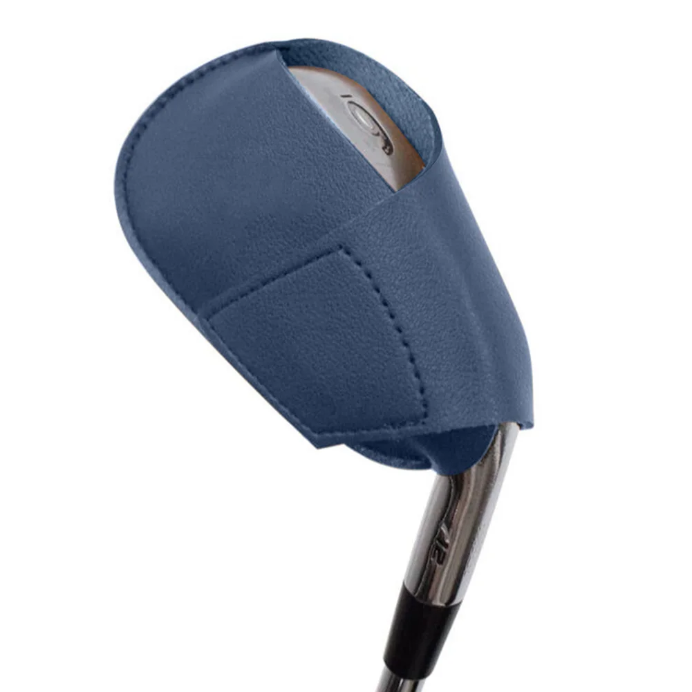 Portable Golf Head Protector PU Lightweight Golf Head Leather Cover Golf Accessoires Outdoor