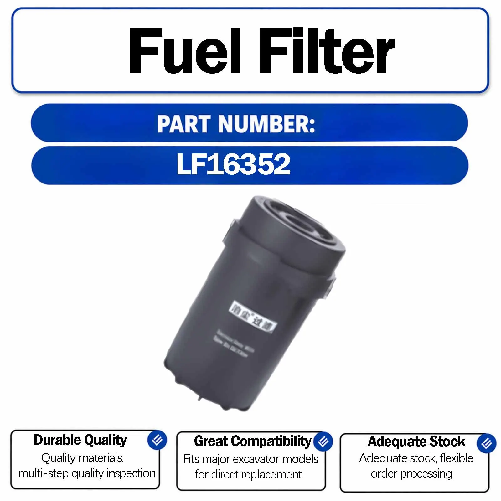 Ölfilter LF16352 für XCMG XE135D XE150D Raupenbagger
