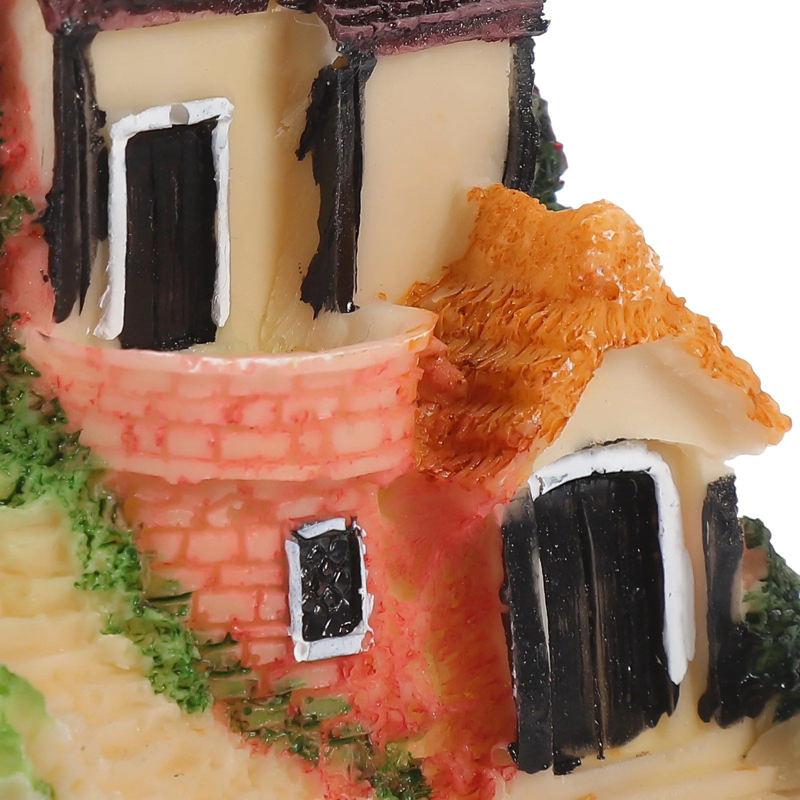 

4pcs Micro Landscape Ornaments Resin Mini Decor Garden Desktop Home Supplies Small Decoration Photo Prop