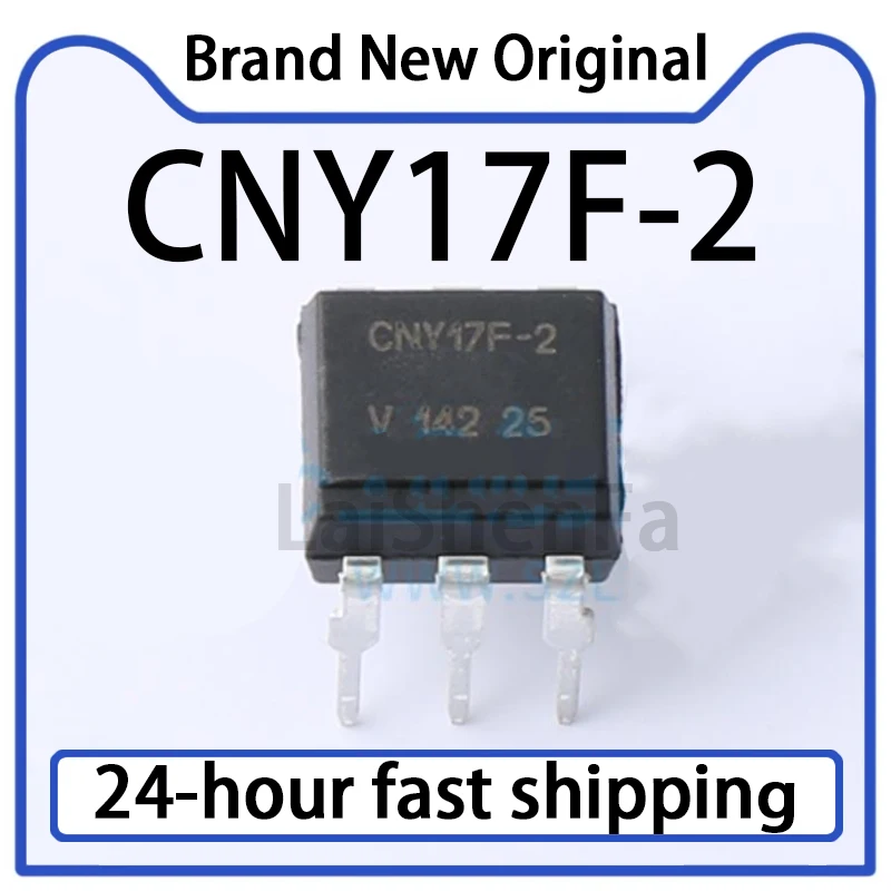 10PCS CNY17F-1 CNY17F-2 CNY17F-3 CNY17F-4 Direct Insertion DIP-6 Transistor Output Optocoupler, Original Stock Available