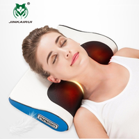 Infrared Heating Neck Shoulder Back Body multifunctional  Massage Pillow Shiatsu Massager Device Cervical healthy Massageador