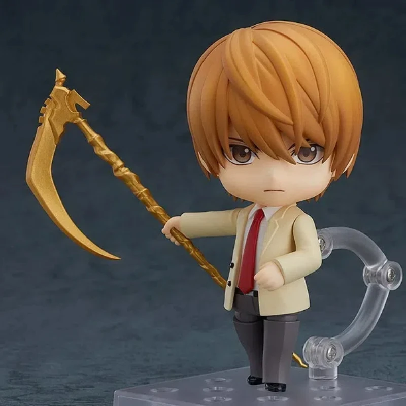 Anime DEATH NOTE Yagami Light Q-versione Mobilità articolare Action Figure Modello in PVC Statua bambola Giocattolo Decorazione da scrivania Collezione Regali