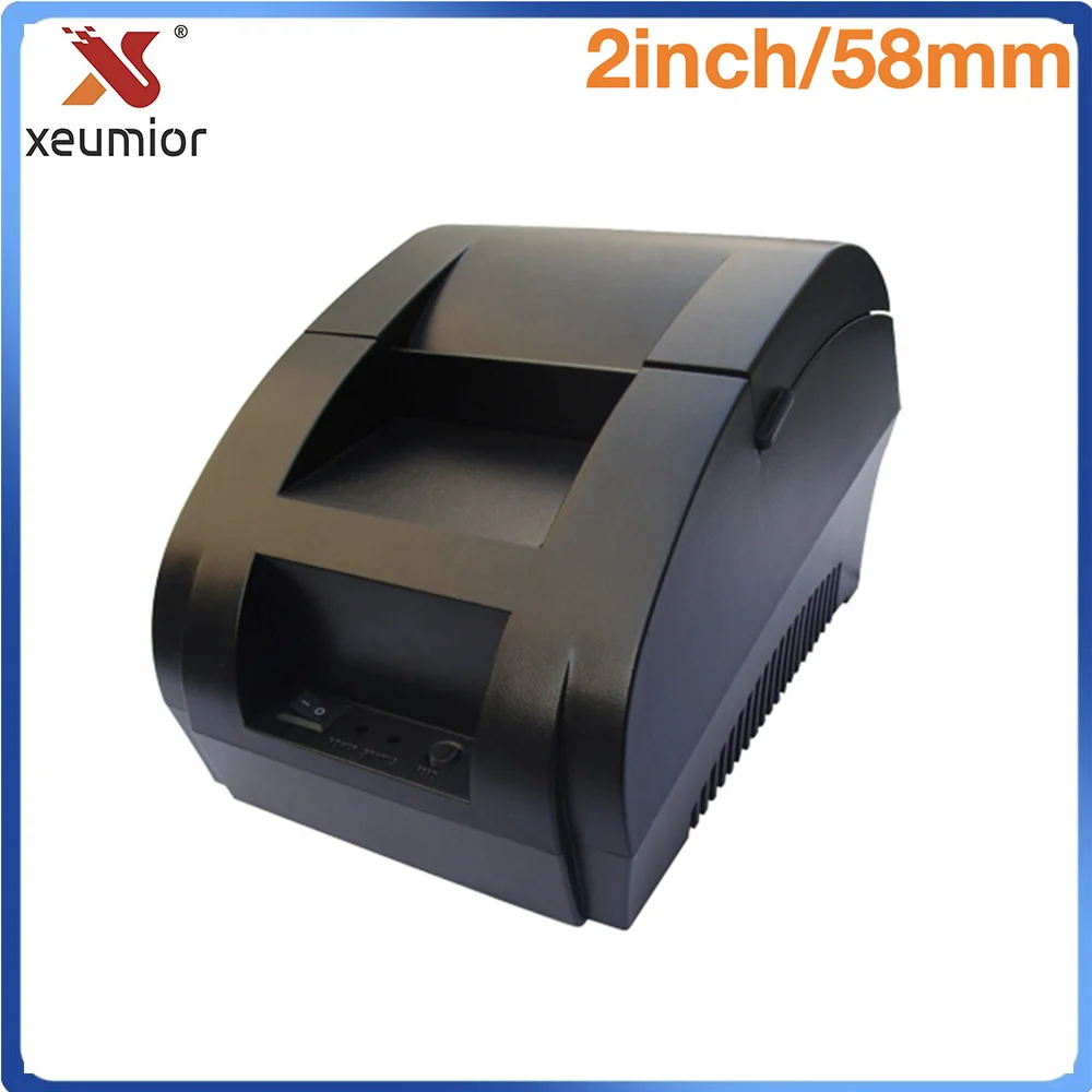 

USB-термопринтер чеков, кухонный POS-принтер для купюр, 58 мм для розничной кассовой системы POS ZJ-5809K