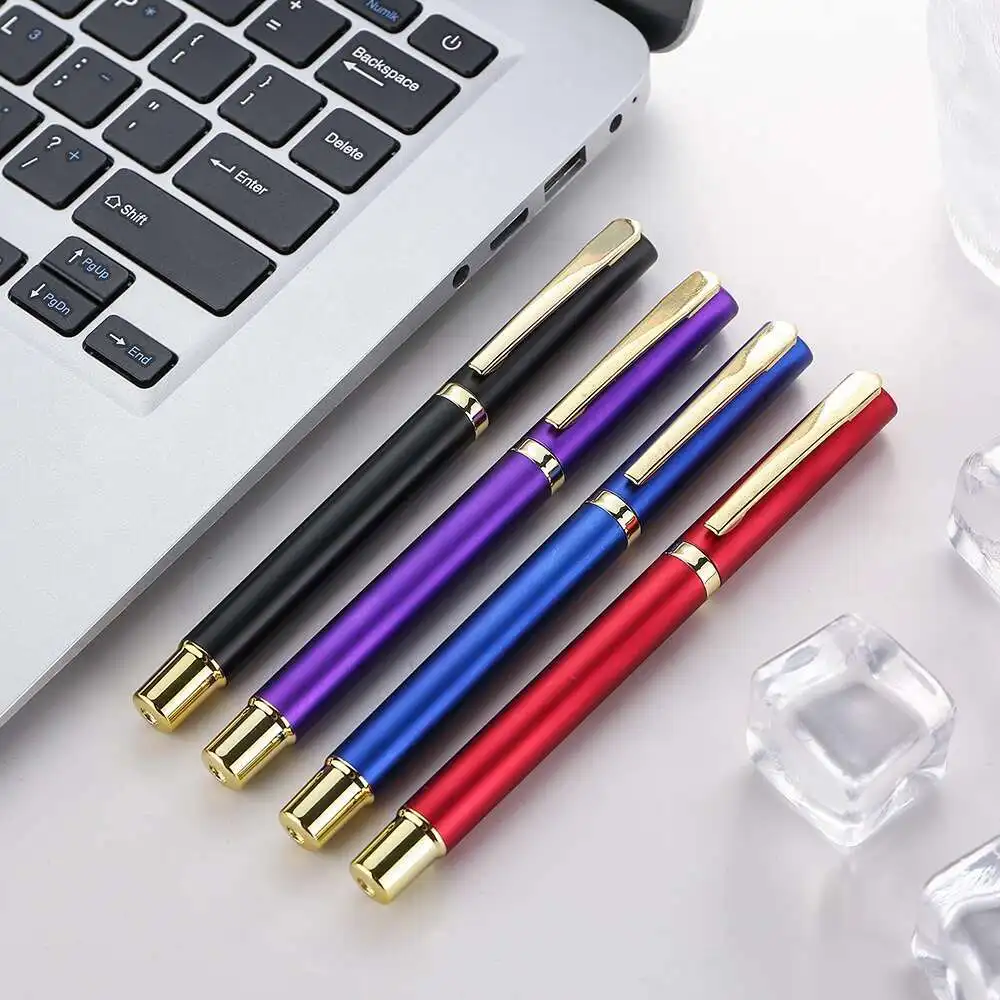 1 Piece Luxury Metal Business Office Supplies High Quality Stationery  Kids School Supplies Stationery  Gel Pens