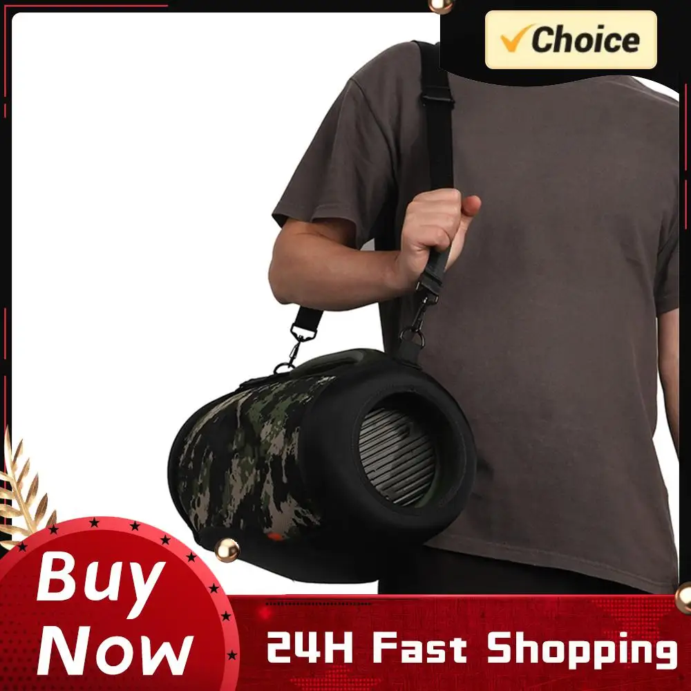 

Портативный чехол-держатель для колонки с плечевым ремнем и двумя боковыми крышками для JBL Boombox 4