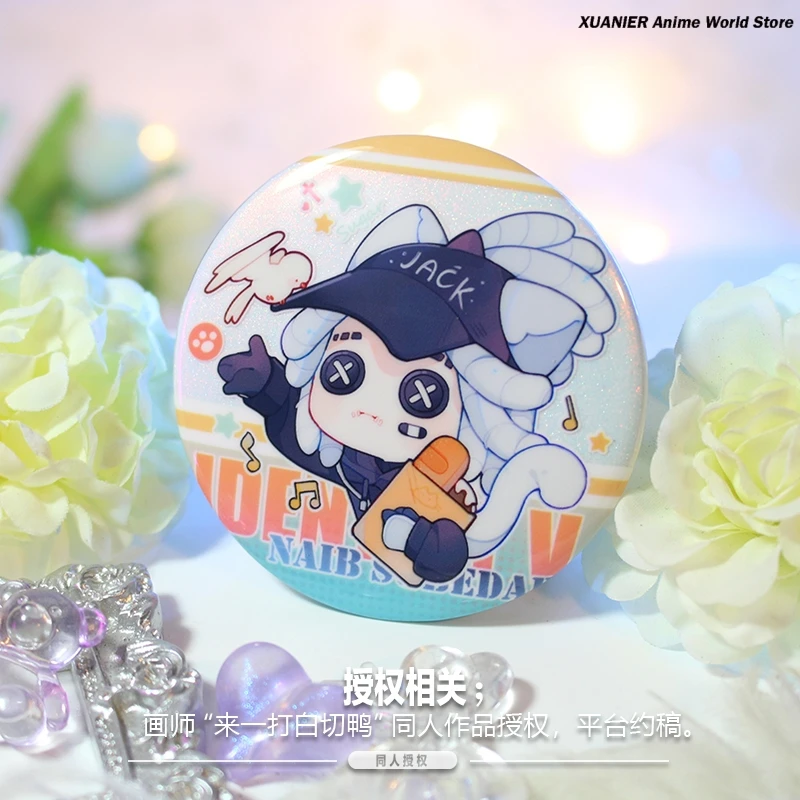 

Аниме идентичность V Luca Balsa Jack Eli Clark Naib Subedar Доктор Садовник Жесть Значок Брошь Булавка Подвеска в древнем стиле Бедж