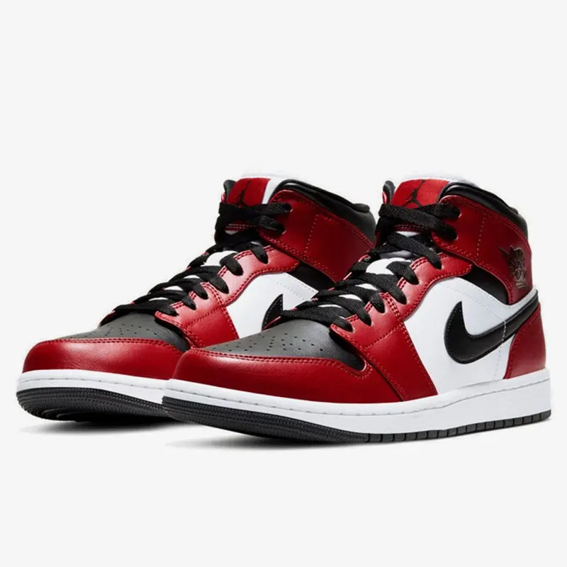 حذاء كرة السلة Nike Authentic Air Jordan 1 للرجال للتدريب العملي 554724-069 #1